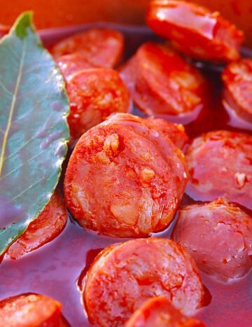 Chorizos A La Sidre