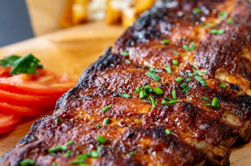 Costillas de cerdo al horno